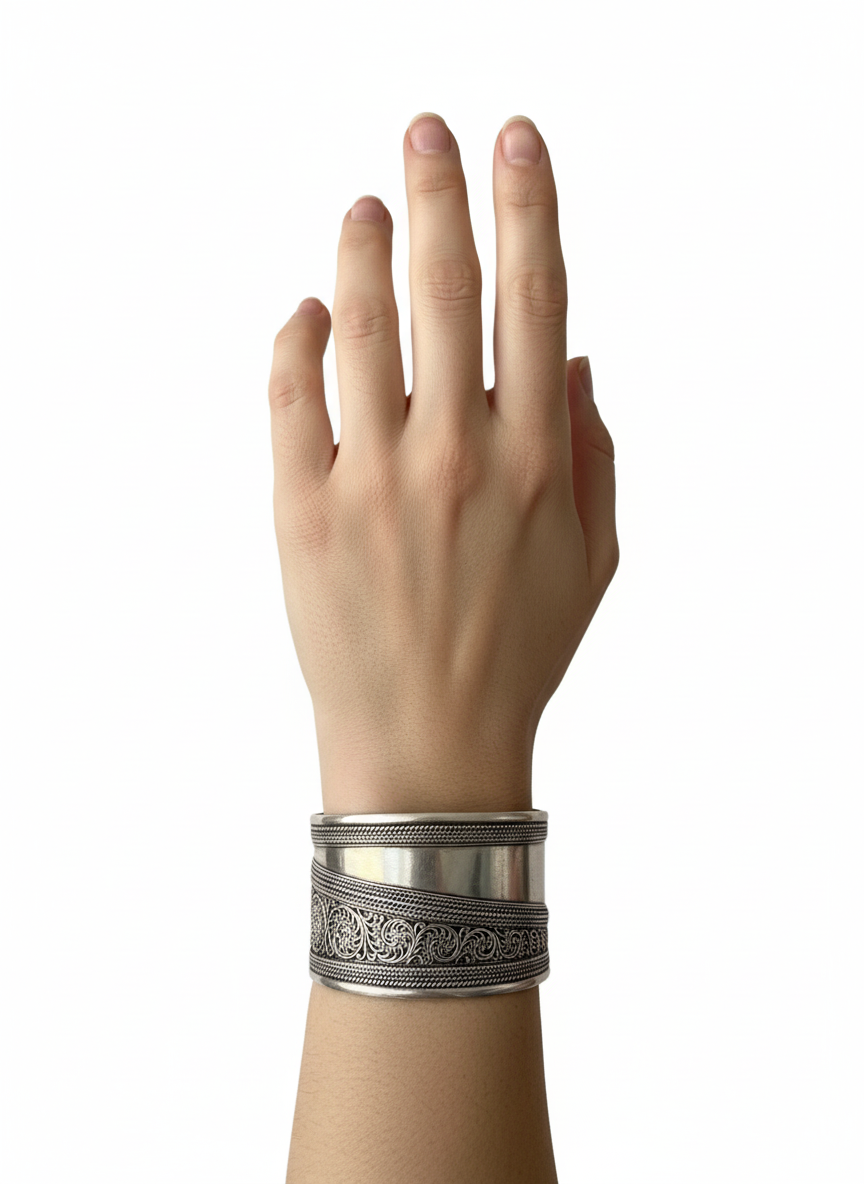 Brazalete de alpaca