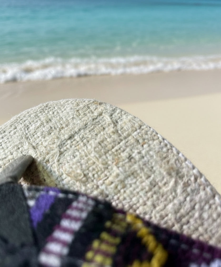 Chanclas de cañamo