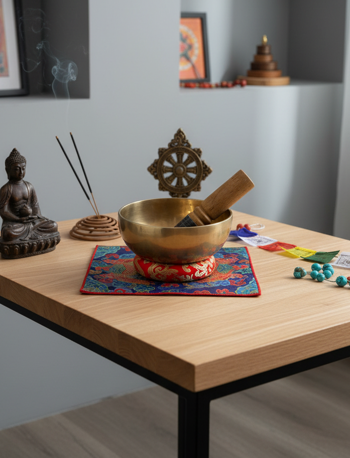 Cuenco tibetano 7 metales