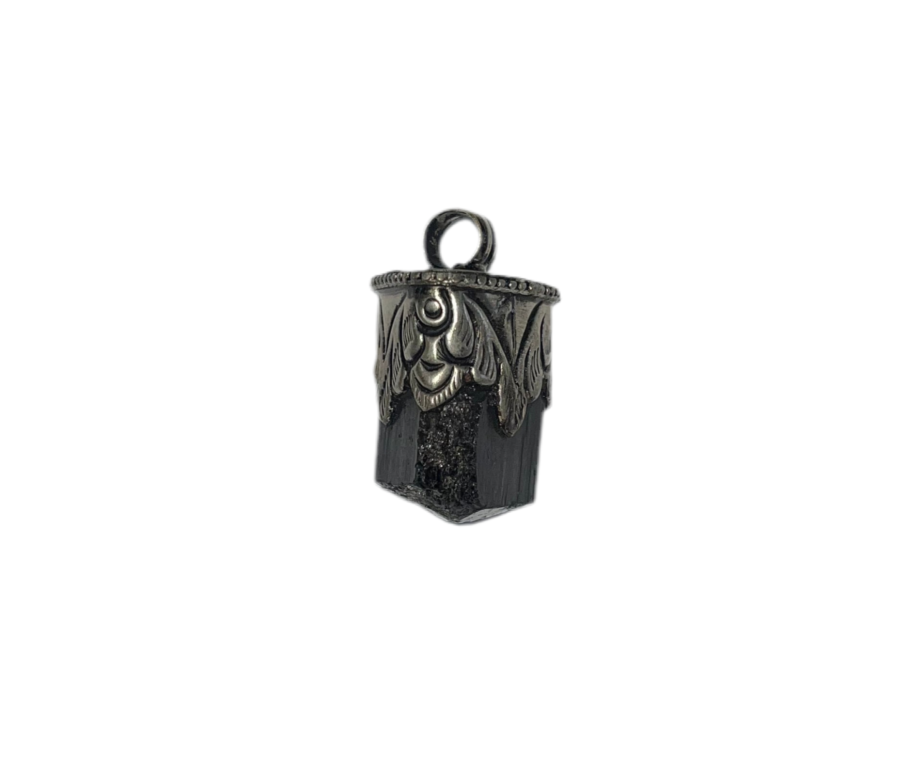 Colgante piedra Turmalina negra
