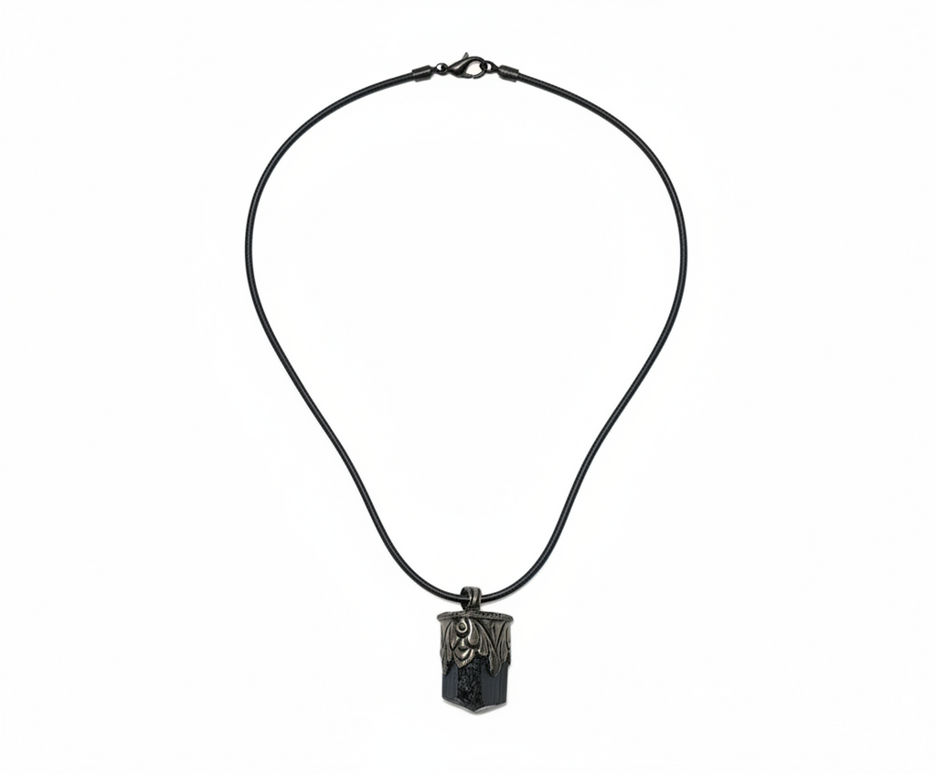 Colgante piedra Turmalina negra