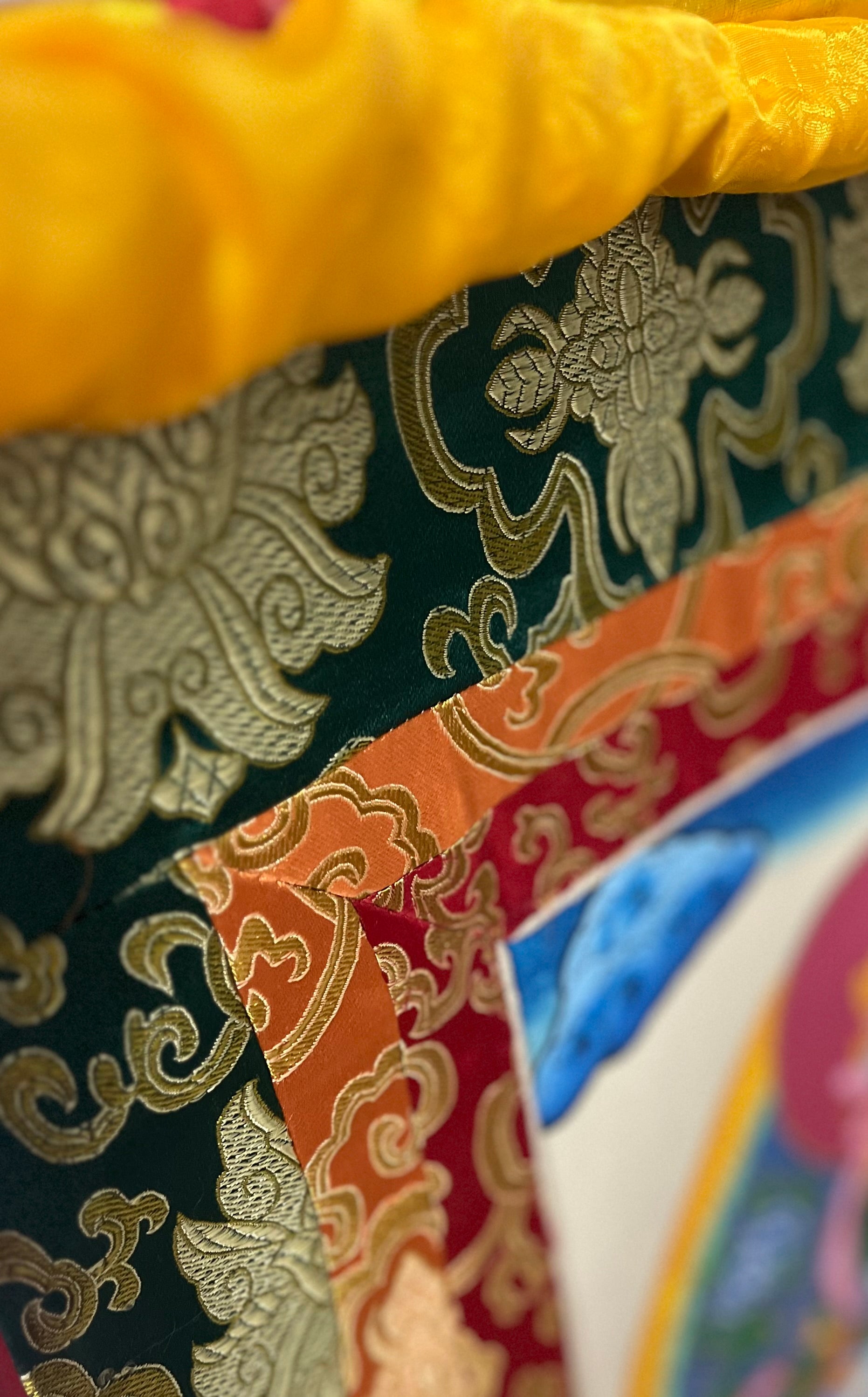 Thangka tara verde