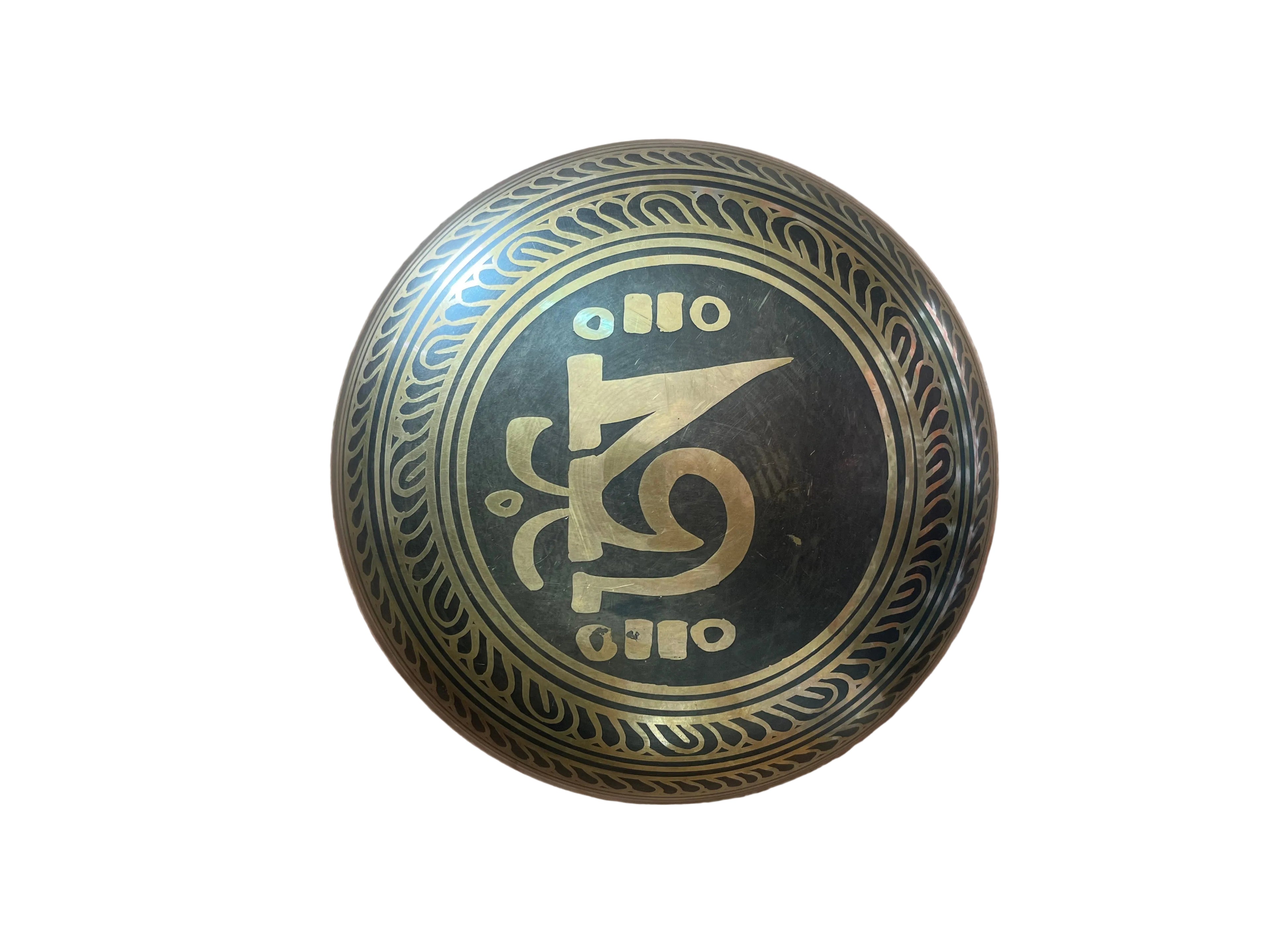 Cuenco 7 metales fundido