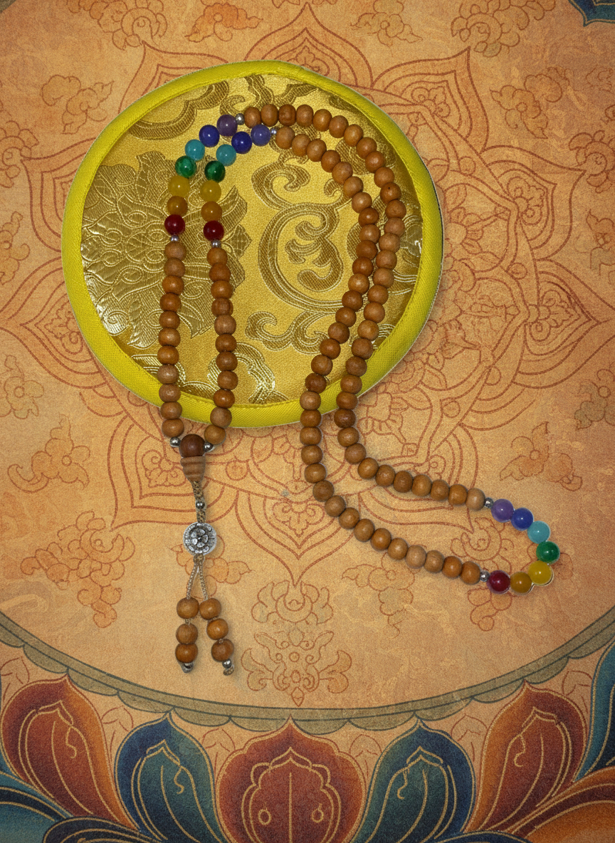 Mala sandal wood