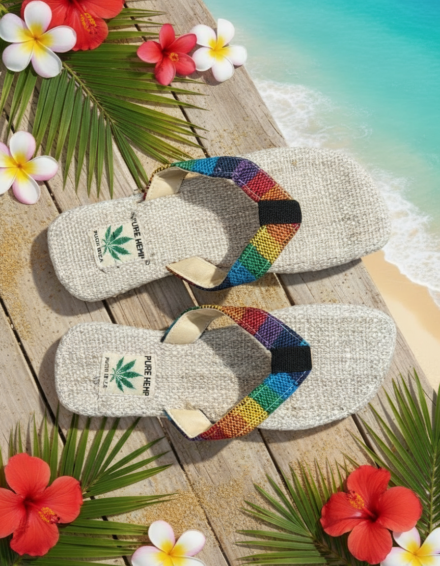 Chanclas de cañamo