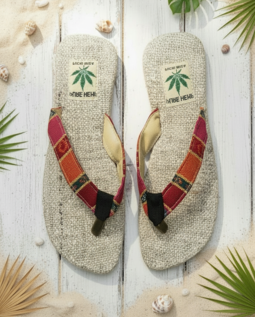 Chanclas de cañamo