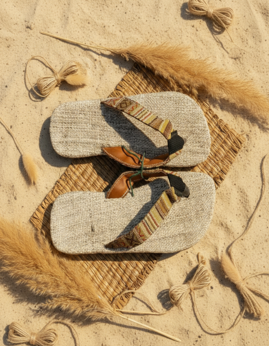 Chanclas de cañamo