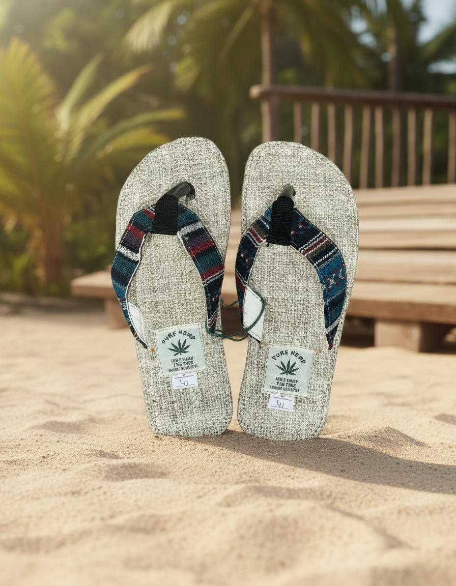 Chanclas de cañamo